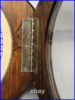 Vintage Verichron Harris & Mallow Westminster Chime Regulator Wall Clock