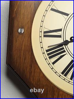 Vintage Verichron Harris & Mallow Westminster Chime Regulator Wall Clock