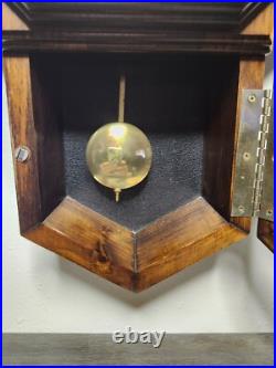 Vintage Verichron Harris & Mallow Westminster Chime Regulator Wall Clock