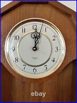 Vintage Verichron Quartz Westminter Chime Hanging Pendulum Wall Clock