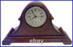 Vintage Wallace Silversmiths Quartz Mantle Clock With Digital Westminster Chime