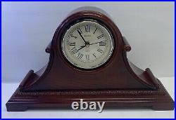 Vintage Wallace Silversmiths Quartz Mantle Clock With Digital Westminster Chime