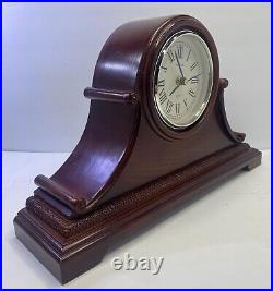 Vintage Wallace Silversmiths Quartz Mantle Clock With Digital Westminster Chime