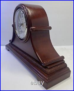 Vintage Wallace Silversmiths Quartz Mantle Clock With Digital Westminster Chime