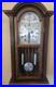 Vintage Waltham 31-Day Tempus Fugit Wall Clock Chimes Tested & Working With Key