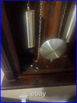 Vintage Waltham 31-Day Tempus Fugit Wall Clock Chimes Tested & Working With Key