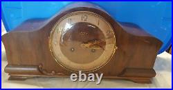 Vintage Westminster 1940's Franz Hermle Solar German Chime Mantel Clock Works