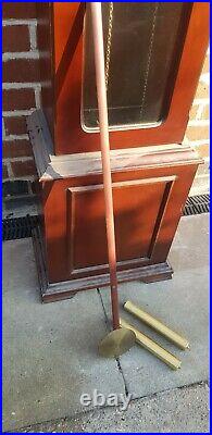 Vintage Westminster Chime Longcase Grandfather Clock for Spares or repairs