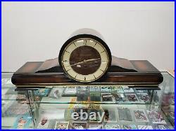 Vintage Westminster Mantle Chime Clock (340-020 Clock Movement) with Key