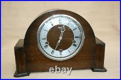 Vintage Working Smiths Enfield Westminster Chime Mantel Clock