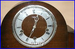 Vintage Working Smiths Enfield Westminster Chime Mantel Clock