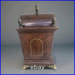 Vintage Wuba John Warmink Mantel Bracket Clock Urgos UW6 Westminster Chime RUNS