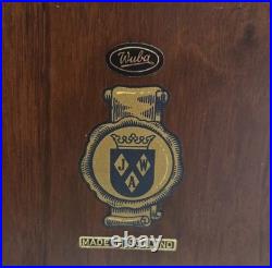 Vintage Wuba John Warmink Mantel Bracket Clock Urgos UW6 Westminster Chime RUNS