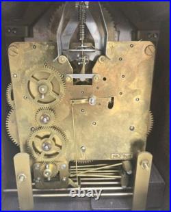 Vintage Wuba John Warmink Mantel Bracket Clock Urgos UW6 Westminster Chime RUNS