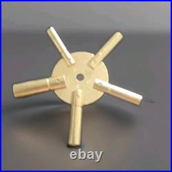 Vintage Wuba John Warmink Mantel Bracket Clock Urgos UW6 Westminster Chime RUNS