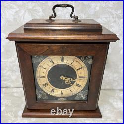 Vintage Wuersch Mantel Clock with Westminster Chimes Runs, Strikes and Chimes