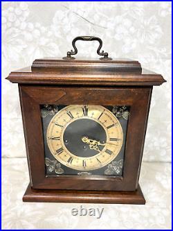 Vintage Wuersch Mantel Clock with Westminster Chimes Runs, Strikes and Chimes