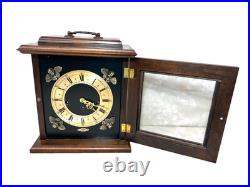 Vintage Wuersch Mantel Clock with Westminster Chimes Runs, Strikes and Chimes