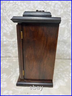 Vintage Wuersch Mantel Clock with Westminster Chimes Runs, Strikes and Chimes