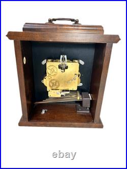 Vintage Wuersch Mantel Clock with Westminster Chimes Runs, Strikes and Chimes