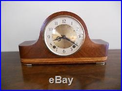 Vintage antique Seth Thomas Preston 8 day Westminster chime mantle clock With key