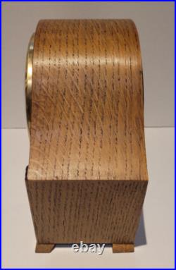 Vintage c1960's Smiths Oak Westminster Chiming Mantel Clock (Fully Serviced)