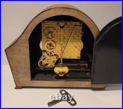 Vintage c1960's Smiths Oak Westminster Chiming Mantel Clock (Fully Serviced)