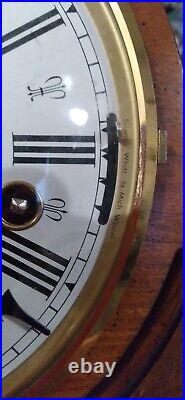 Vintage howard miller cherrywood mantle clock