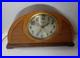 Vntg Art Deco Clock 1935 Telechron Westminster Chime Elec Mahogany Case Revere