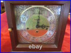 Vtg 70's Baldwin Mantel Clock Westminster Chime M210 Mah