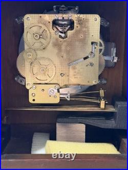 Vtg 70's #M210 MAH Baldwin Mantel Westminster Chime Clock