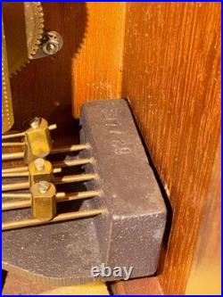 Vtg 70's #M210 MAH Baldwin Mantel Westminster Chime Clock Vtg 70's #M210 MAH Baldwin Mantel Westminster Chime Clock