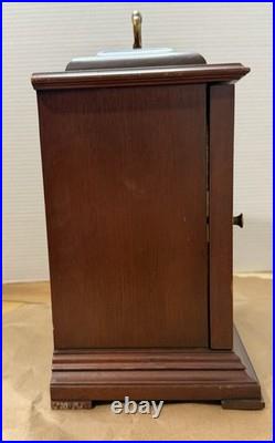 Vtg 70's #M210 MAH Baldwin Mantel Westminster Chime Clock