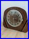 Vtg Art Deco Fattorini & Sons Westminster Chime Mantel Clock British Made 1930s