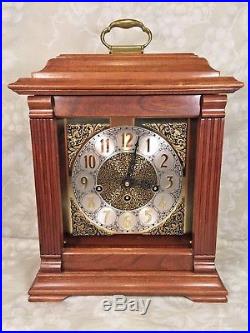 Vtg Bracket Clock F Hermle Movement Westminster Chimes Not Running