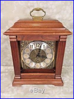 Vtg Bracket Clock F Hermle Movement Westminster Chimes Not Running