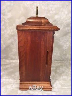 Vtg Bracket Clock F Hermle Movement Westminster Chimes Not Running