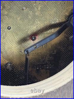 Vtg Franz Hermle 340-020 Mantel Clock W Germany 8-Day Westminster Chime Working