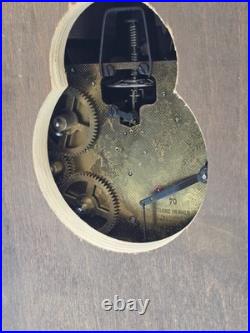 Vtg Franz Hermle 340-020 Mantel Clock W Germany 8-Day Westminster Chime Working