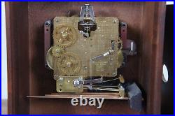 Vtg Howard Miller Graham Westminster Chime 340-020 Mantel Bracket Carriage Clock