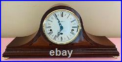 Vtg Howard Miller Livingston Wood Mantle Clock Westminster Chime 630-128 EC