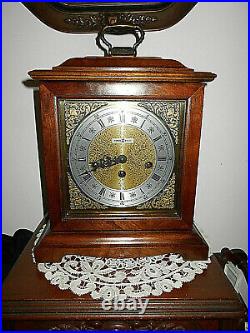 Vtg Howard Miller Mantel Clock Westminster Chimekey Windmodel#612-437