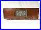 Vtg MCM SESSIONS 2C Westminster Chime Electric Mantle Clock Brass Cone Feet