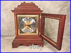 Vtg Mason & Sullivan Bracket Clock Westminster Chimes Runs Strikes Chimes