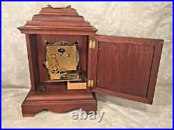 Vtg Mason & Sullivan Bracket Clock Westminster Chimes Runs Strikes Chimes