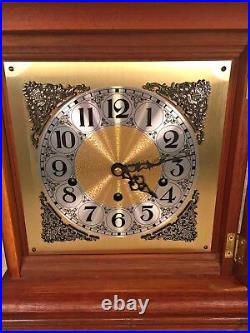 Vtg Mason & Sullivan Bracket Clock Westminster Chimes Runs Strikes Chimes