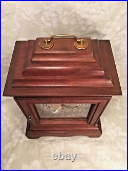 Vtg Mason & Sullivan Bracket Clock Westminster Chimes Runs Strikes Chimes