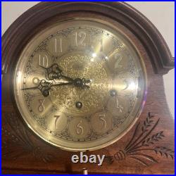 Vtg RARE Sligh German Mantle Chime Clock Model 0503-1-AN REPLACED Movement NICE