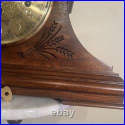 Vtg RARE Sligh German Mantle Chime Clock Model 0503-1-AN REPLACED Movement NICE
