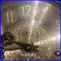 Vtg RARE Sligh German Mantle Chime Clock Model 0503-1-AN REPLACED Movement NICE